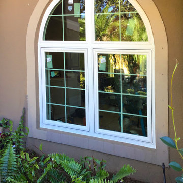 DuraShield V Impact Shape Windows