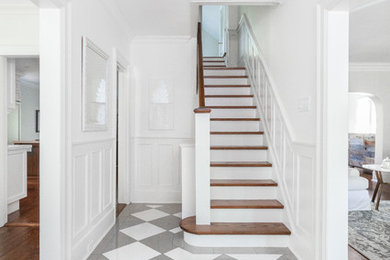Hallway - traditional hallway idea in Toronto