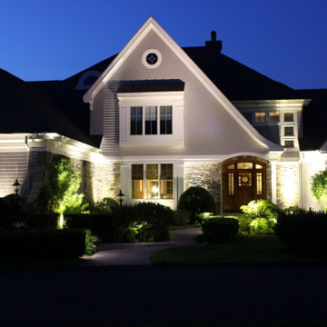 A Festive Lit Home of Color