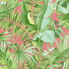 Coral Maui Peel and Stick Wallpaper Sample