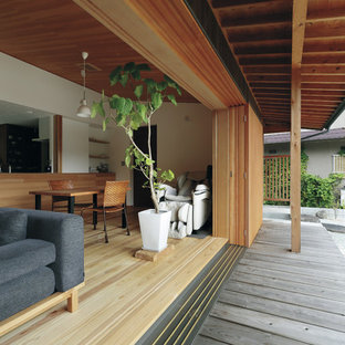 他の地域の和風のおしゃれなデッキの写真