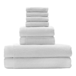 Everplush Chip Dye 6 Piece Bath Towel Set Granite