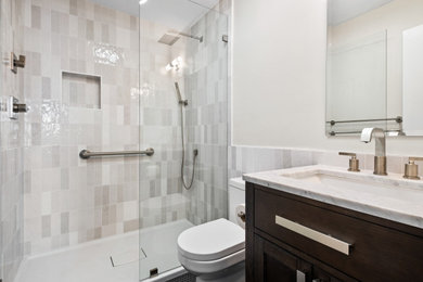 Bathroom - modern bathroom idea in Minneapolis