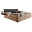 Jabo Furniture Multi N 92 Oak Bed With 2 Bedside Tables, Super King