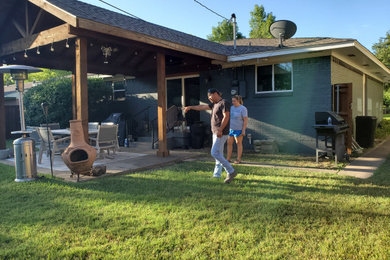 Stamped concrete/ Arizona flagstone