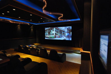 Example of a home theater design in Phoenix