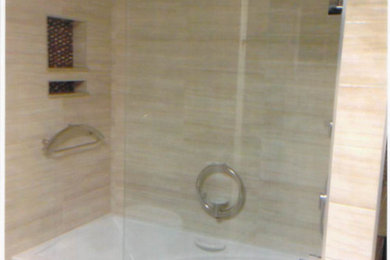 Bathroom - transitional bathroom idea in New York