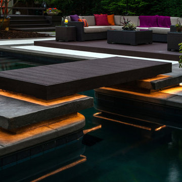 Highland Park, IL Complete Swimming Pool and Hot Tub Renovation