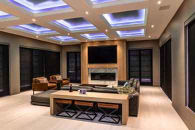 Inspiration for a contemporary home design remodel in San Francisco