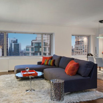 NYC Living/Family/Den Rooms by Designed to Appeal