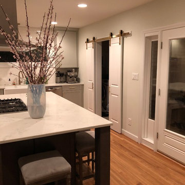 Expanded kitchen