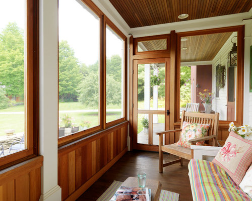 Screened Porch Half Wall | Houzz