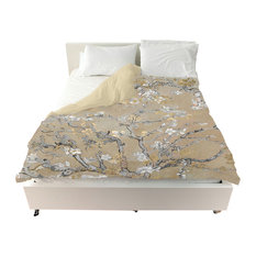 50 Most Por King Size Duvet Covers For 2018 Houzz The Oliver Gal Artist Co Van Gogh In Gold Blossoms Inspiration