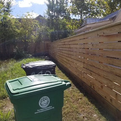 Cottage Wood Fence - Horizontal - Home Fencing And Gates