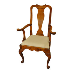 Queen Anne Arm Chair - Dining Chairs