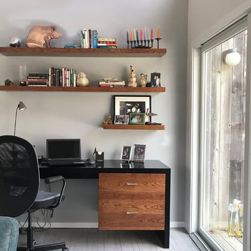 Custom Cabinetry Desk Area East Hampton NY