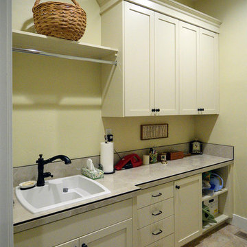 Painted Utility room