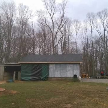 Roof and garage rebuild