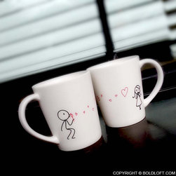 From My Heart to Yours Couple Mugs - Kitchen Products