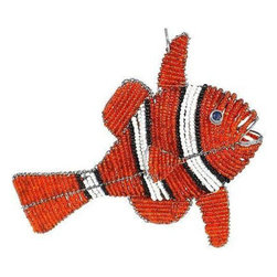 South Africa - Handmade Beaded Clown Fish - South Africa - Decorative Objects And Figurines