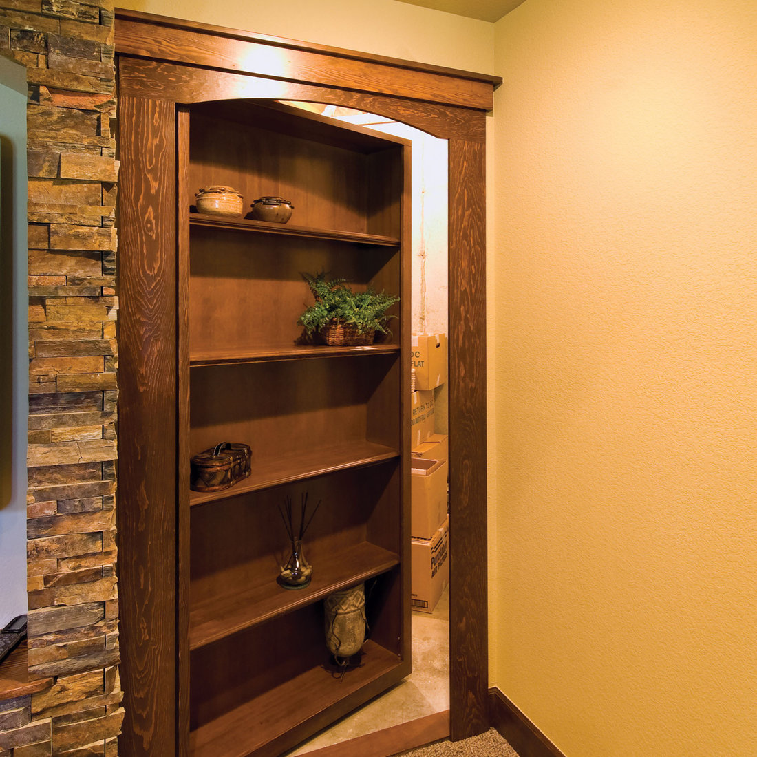 Basement Hidden Storage