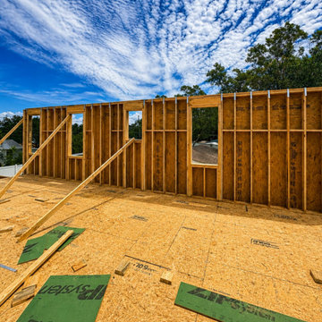 Three-Story Custom Home — Phase 1 of Phase 3: 2nd-Floor Structural Framing