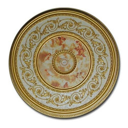 Udecor - BRRD-8-030LS Michelangelo Medallion, Piece - Ceiling Medallions