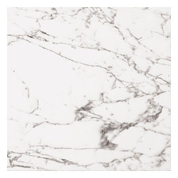 Walls and Floors - Arabescato Veined White Marble Effect Polished Tiles, 1 m2 - Wall & Floor Tiles