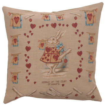 Heart Rabbit Alice In Wonderland European Cushion Cover