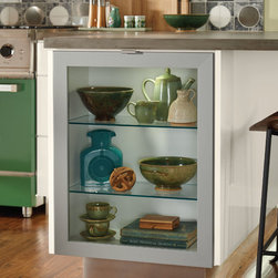 KraftMaid: Kitchen Cabinet with Glass Doors - Kitchen Cabinetry