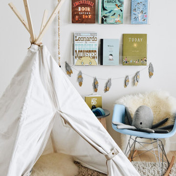 Peekaboo Shelves by James Reese Baby