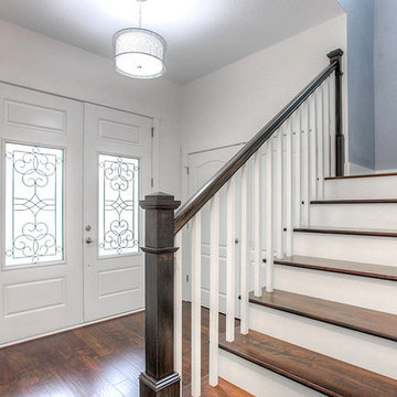 The Grand Palm | Entrance and Staircase | New Home Builders in Tampa Florida
