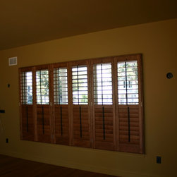 Black Tilt Bar - Interior Shutters