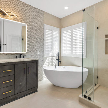 Modern Elegance in Union City: Full Kitchen & Spa-Inspired Bathroom Remodel