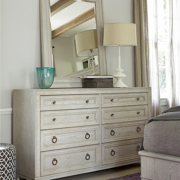 California Rustic Oak 8 Drawer Dresser