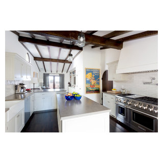 Santa Monica - Full Remodel - Mediterranean - Kitchen - Los Angeles ...