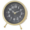 Modern Gold Metal Clock Set 92164