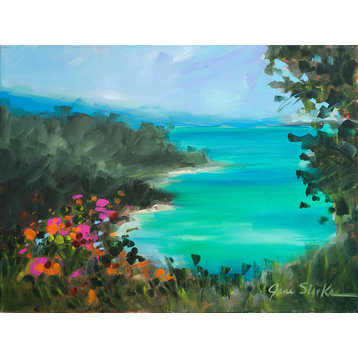 "Overlooking the Inlet" Canvas Art, 36"x24"