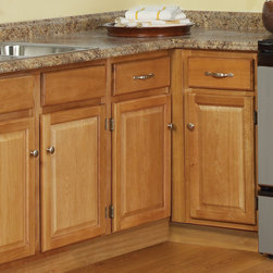 Oak Base Cabinets - Kitchen Cabinetry