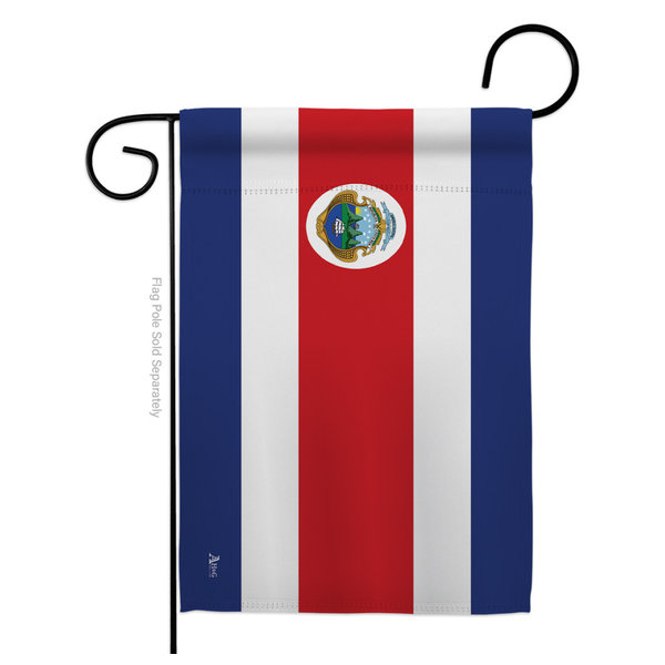 Costa Rica of the World Nationality Garden Flag