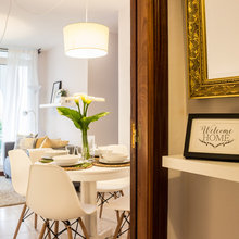 salón y cocina