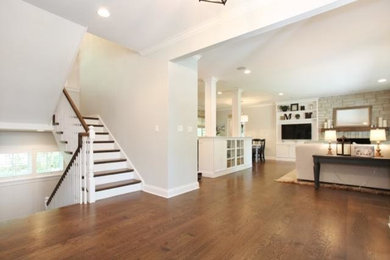 Living room - transitional living room idea in Orange County