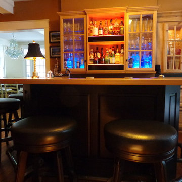 Raised panel bar