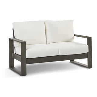 Tanglewood Deep Seating Patio Loveseat with Cushion - Transitional - Outdoor  Loveseats - by South Sea Outdoor Living | Houzz