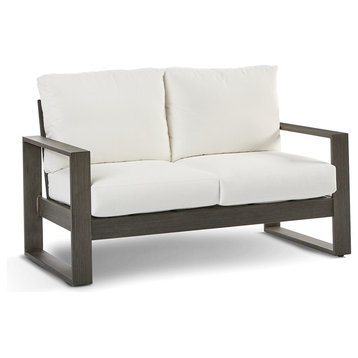 Tanglewood Deep Seating Patio Loveseat with Cushion, Cast Shale
