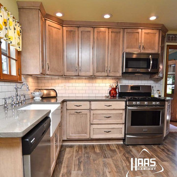 Warm Verona Farmhouse | Haas Cabinet