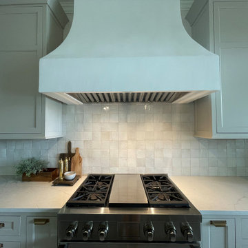 Handmade Zellige Tile Backsplash