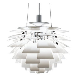 Artichoke Pendant Light by Poul Henningsen in White - Pendant Lighting
