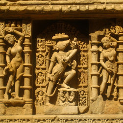 Indian Temple Carving - Photographs