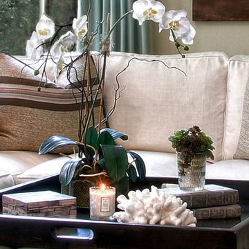 Spa Blue Family Room Accessories